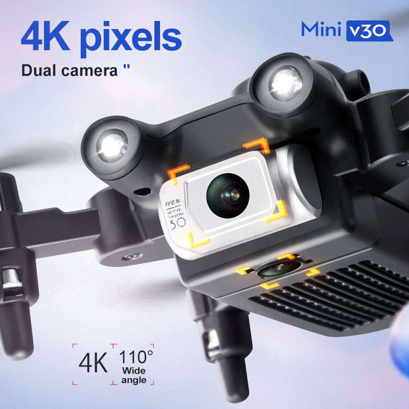 Mini Dron V30 WiFi FPV con cám - Rc Helicopter Mini reseña y precio