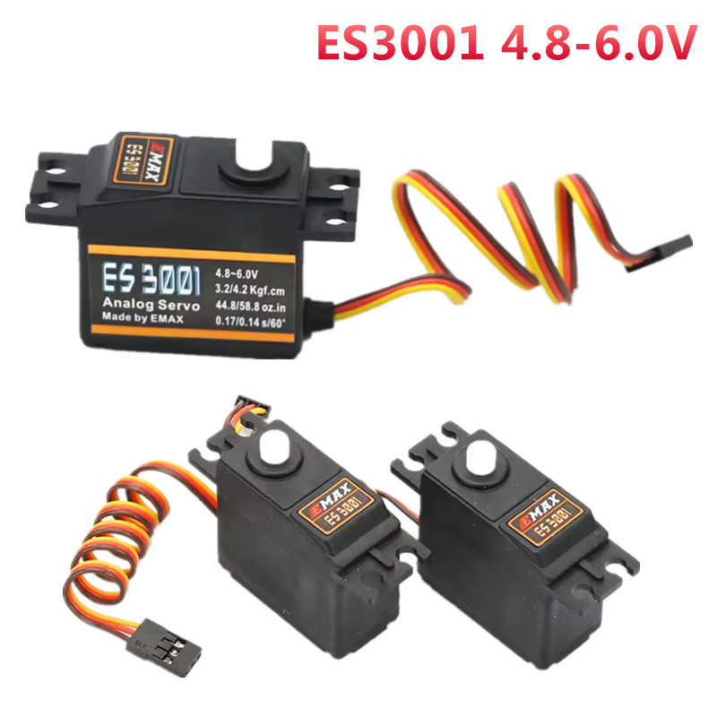 1/4PCS EMAX ES3001 4.8-6.0V 37 - Rc Helicopter Servo reseña y precio